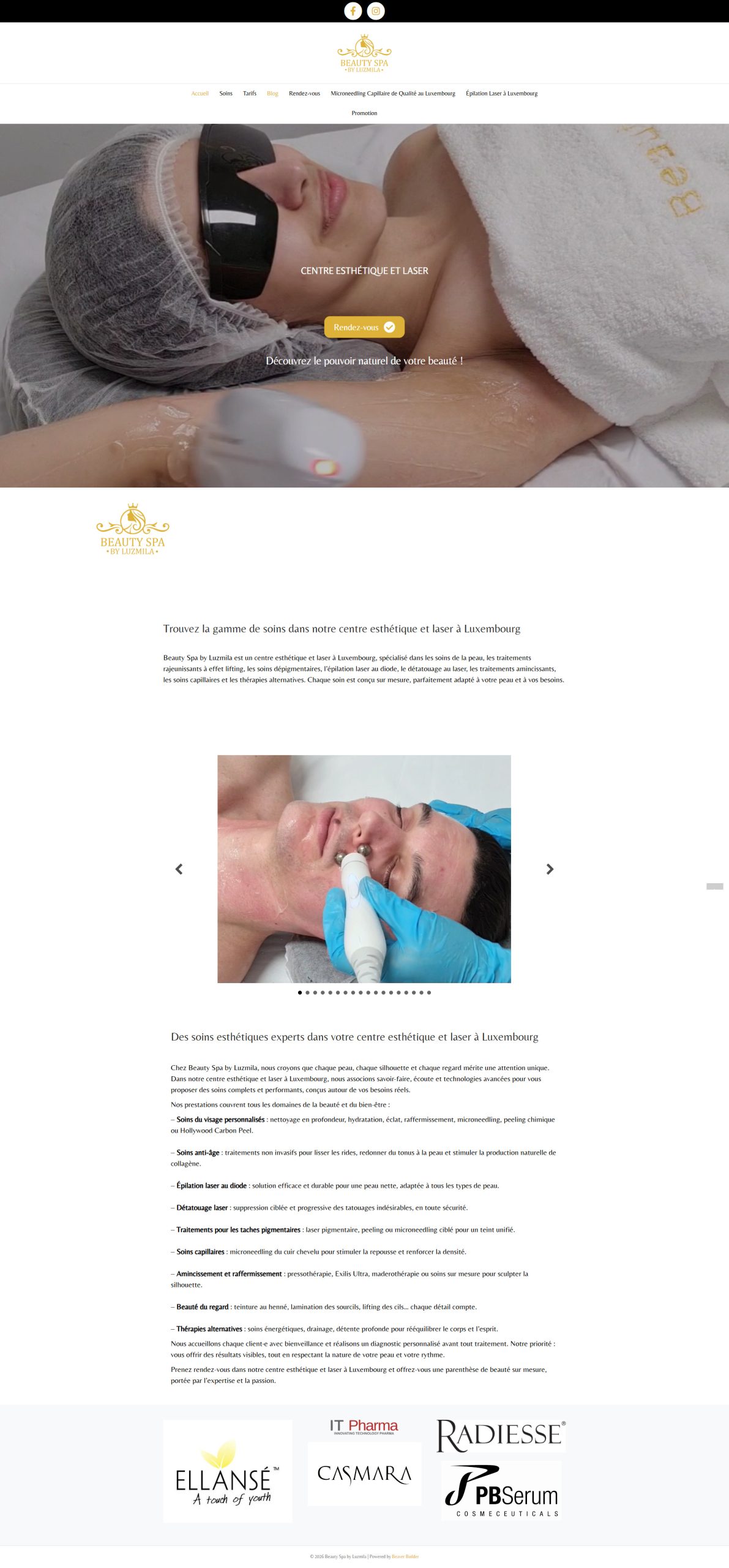 Proyecto web Beauty Spa by Luzmila